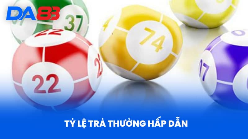 Tỷ lệ trả thưởng hấp dẫn